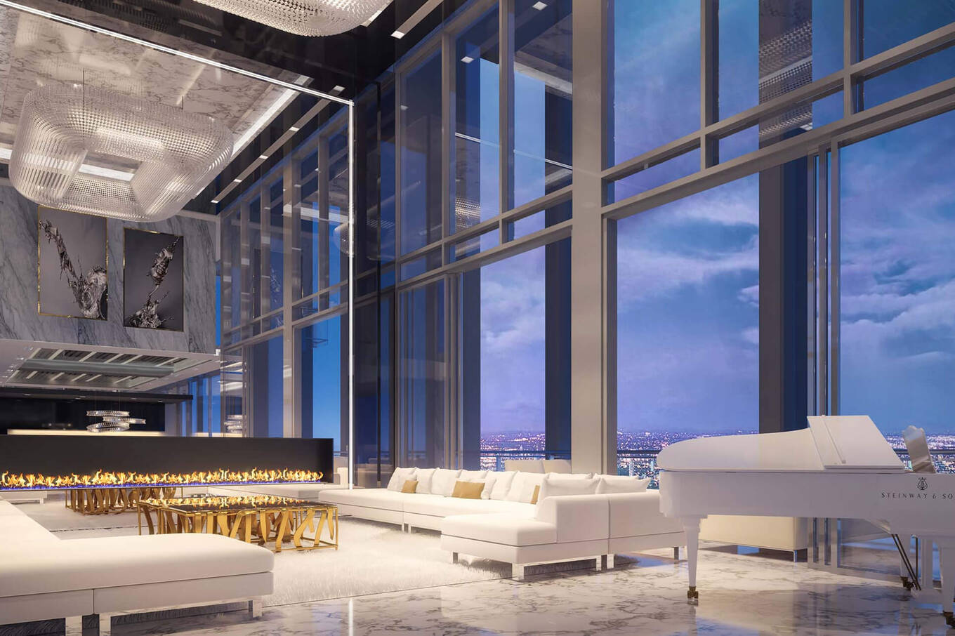 Studio, Apartment with 2 bedrooms in Business Bay, Dubai